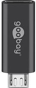 Goobay Adaptateur USB micro vers USB-C noir - 9550415