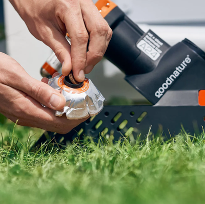 Gallagher goodnature 6 mois recharge pour chocolat a24 | 1x capsule de co2 | avec pompe à appât - 483124
