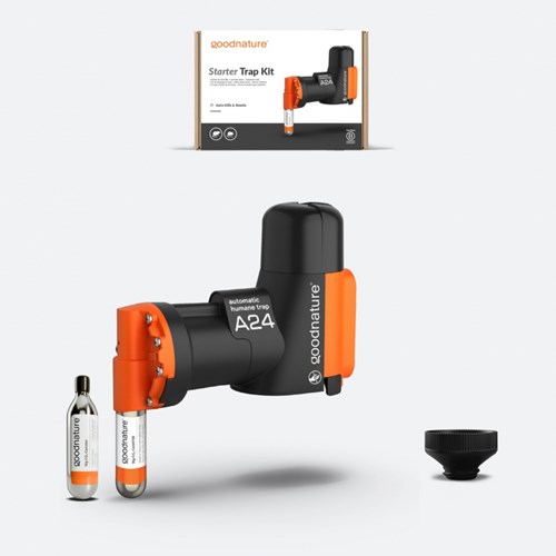 Kit de piège à rats de base Gallagher Goodnature | piège non toxique | Réinitialisation automatique 24x - 483339
