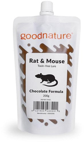 Gallagher goodnature attractif pour rats et souris chocolat | sac 200gr | 10 pièces | non toxique - 755015