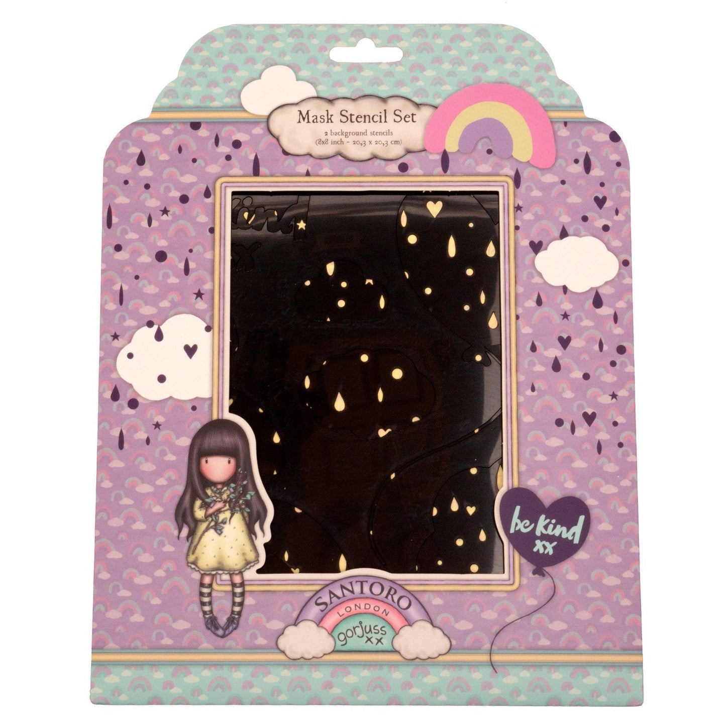 Studio Light • Pochoirs de masque Gorjuss Be Kind