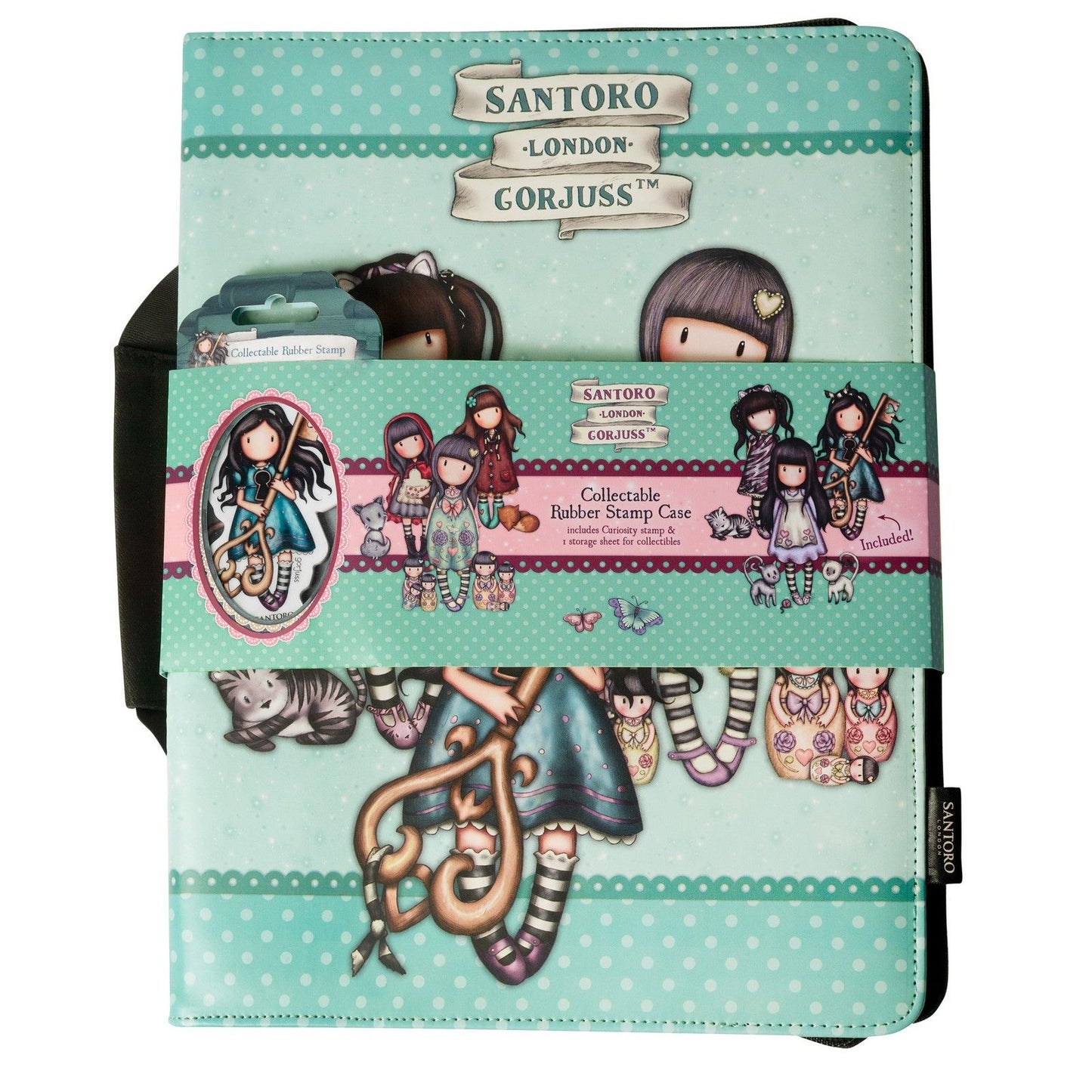 Studio light • mallette de rangement gorjuss + pochette tampon curiosité