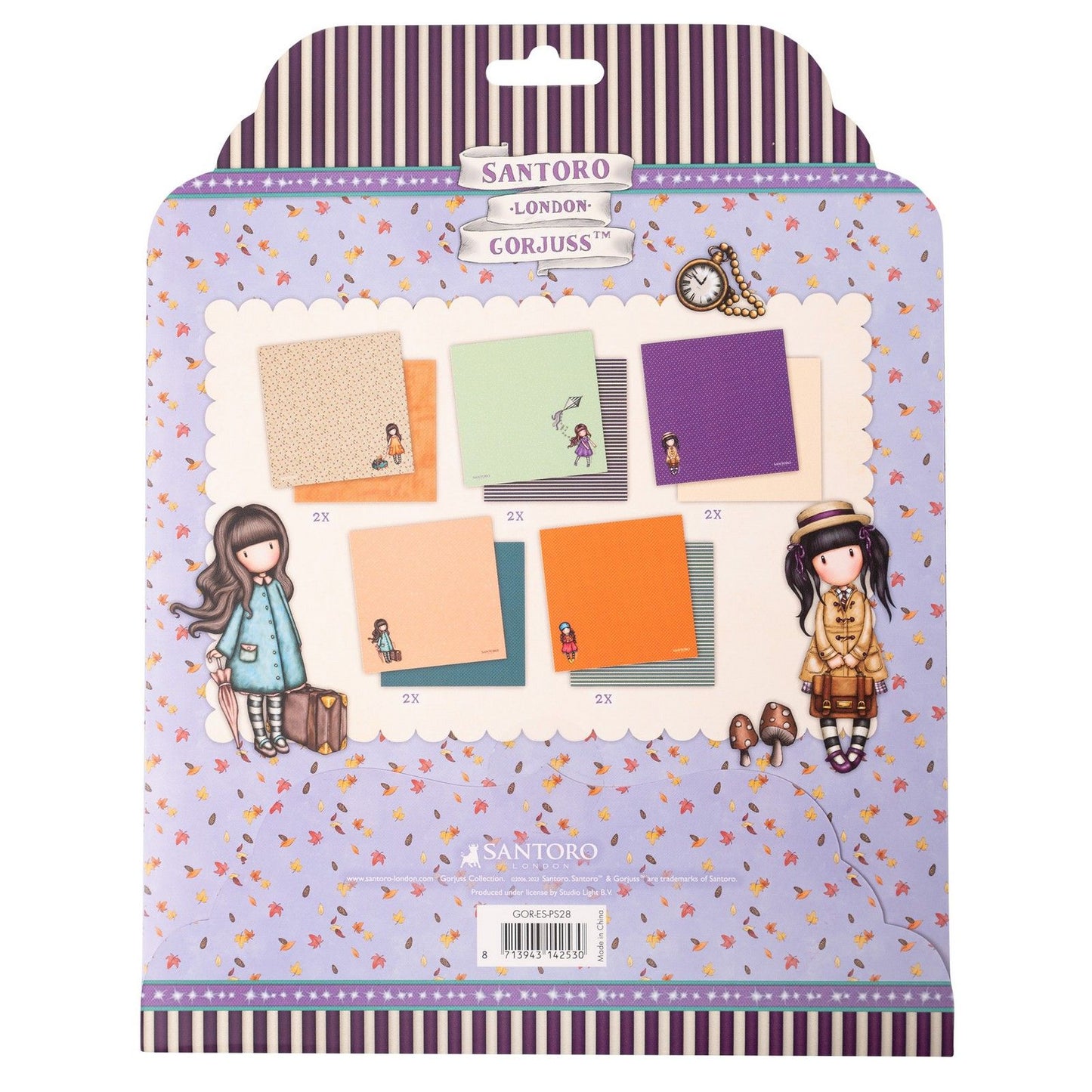 Studio Light • Ensemble de papier essentiel 5x2 motifs recto-verso