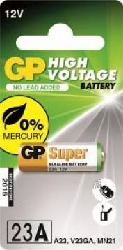 GP 23A alcalin autour de Cel 12V 1HK