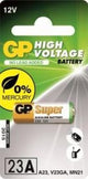 GP 23A alcalin autour de Cel 12V 1HK