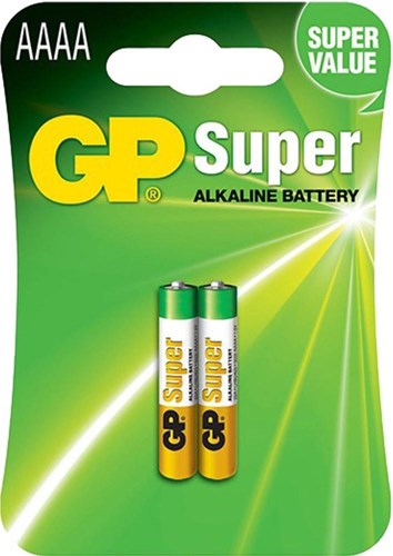 GP 25a lr61 aaaa 1.5v blister2 3011990