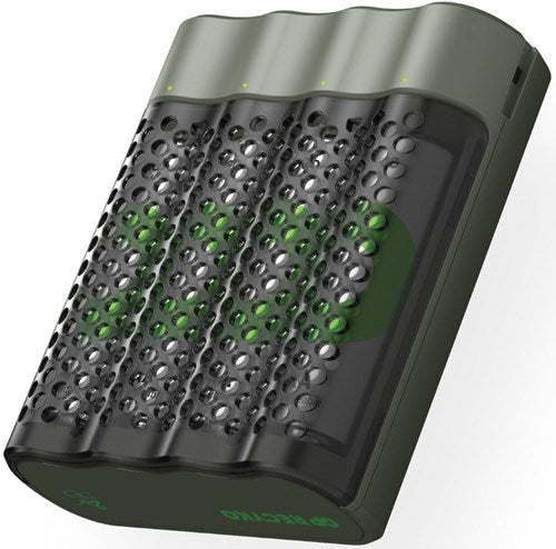Chargeur de batterie GP USB 2h avec batterie 4x2600ma AA - 3503070
