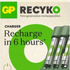 Chargeur de batterie GP USB 3h avec batterie 4x850ma AAA - 3503060
