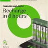 Chargeur de batterie GP USB 6h avec batterie 4x2100ma AA + dock - 3503069