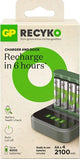 Chargeur de batterie GP USB 6h avec batterie 4x2100ma AA + dock - 3503069