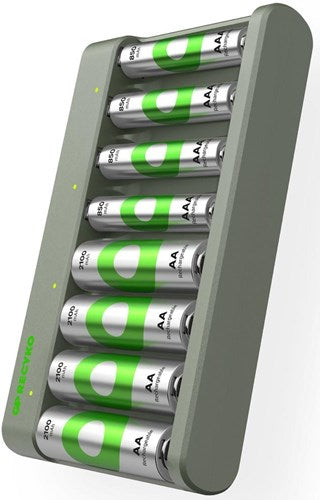 Chargeur de batterie GP USB 6h avec batterie 4xaaa et 4xaa - 3503068