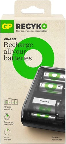 Chargeur de batterie GP USB universel - sans piles - 3503079