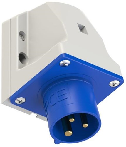 Gp cee 3p 16a 230v opb wcd bleu avec broches - 6313140