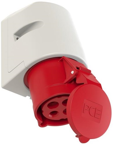WC en saillie GP CEE 4P 32A 400V rouge - 6313166