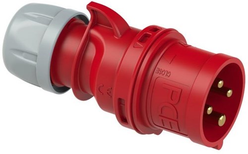 Prise Gp cee 4p 32a 400v rouge - 6313162
