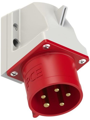 GP CEE 5P 32A 400V OPB WCD rouge avec broches - 6313177