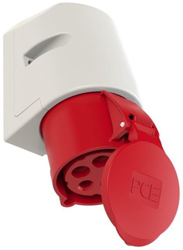 WC en saillie GP CEE 5P 32A 400V rouge - 6313174
