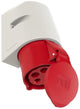 WC en saillie GP CEE 5P 32A 400V rouge - 6313174