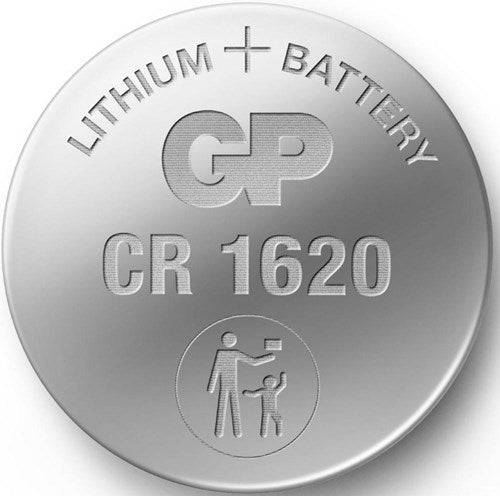 GP - CR1620 Lithium Button Cell 3V 1PK