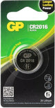 GP CR2016 Lithium Button Cell 3V 1PK