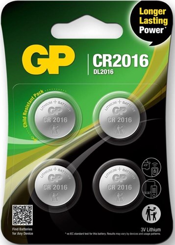 Piles GP CR2016
