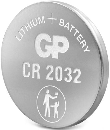 GP CR2032 Lithium Button Cell 3V 1HK