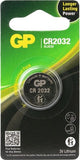 GP CR2032 Lithium Button Cell 3V 1HK