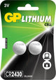 Gp cr2430 lithium 3 volts blister 2