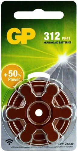 Pile auditive GP za312 blister(6) - 3221914
