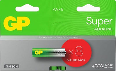 GP GP 8 multipack pile AA alcaline LR06 15A - 3012260