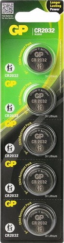 Gp gp cr2032 lithium 3volts blister 5 - 3212345