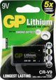 GP lithium 9 volts cr v9