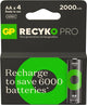 Batterie rechargeable GP NiMH AA 2000mA blister(4) - 3311492