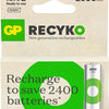 GP Batteries AA rechargeables 2100mAh Nimh 4pk