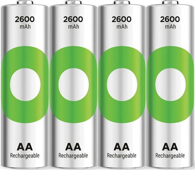 Batterie rechargeable GP NiMH AA 2600mA blister(4) - 3311452