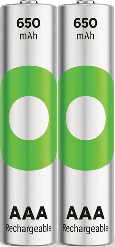 Batterie rechargeable GP nimh aaa 650ma blister téléphone(2) - 3311400