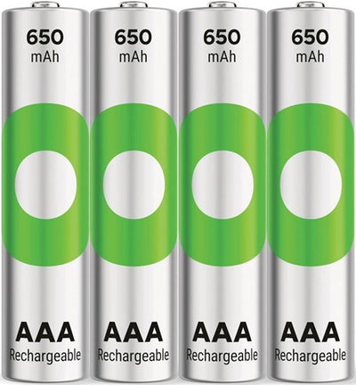 Batterie rechargeable GP nimh aaa 650ma blister téléphone(4) - 3311402