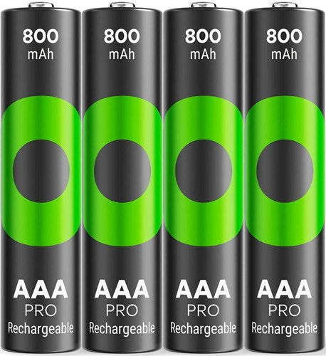 Pile rechargeable GP NiMH AAA 800mA blister(4) - 3311490