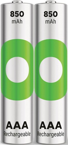Batterie rechargeable GP nimh aaa 850ma blister(2) - 3311410