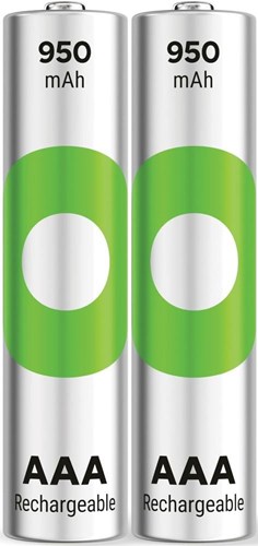 Pile rechargeable GP NiMH AAA 950mA blister(2) - 3311420