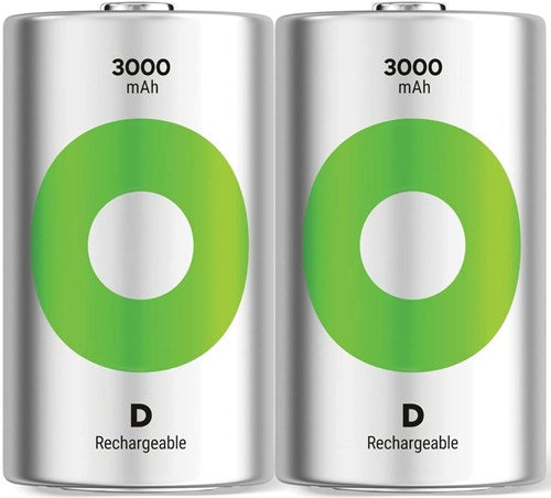 Batterie rechargeable nimh GP d 3000ma blister(2) - 3311470