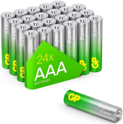 Boîte de piles aaa super alcalines GP (24) - 3012292
