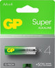 Piles AA super alcalines, paquet de 4