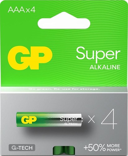 Piles AAA super alcalines, paquet de 4