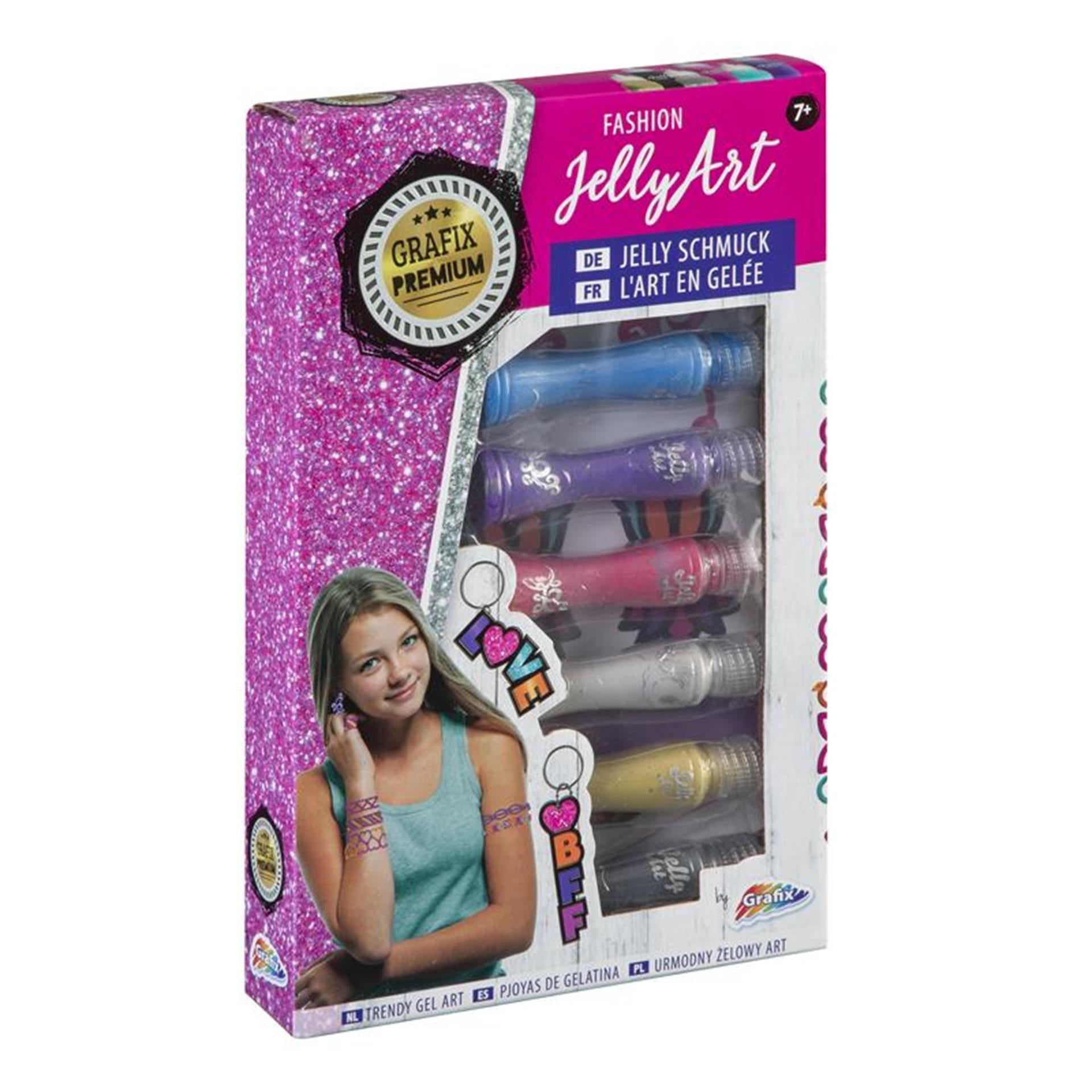 Ensemble d'art en gelée Grafix 6 pièces