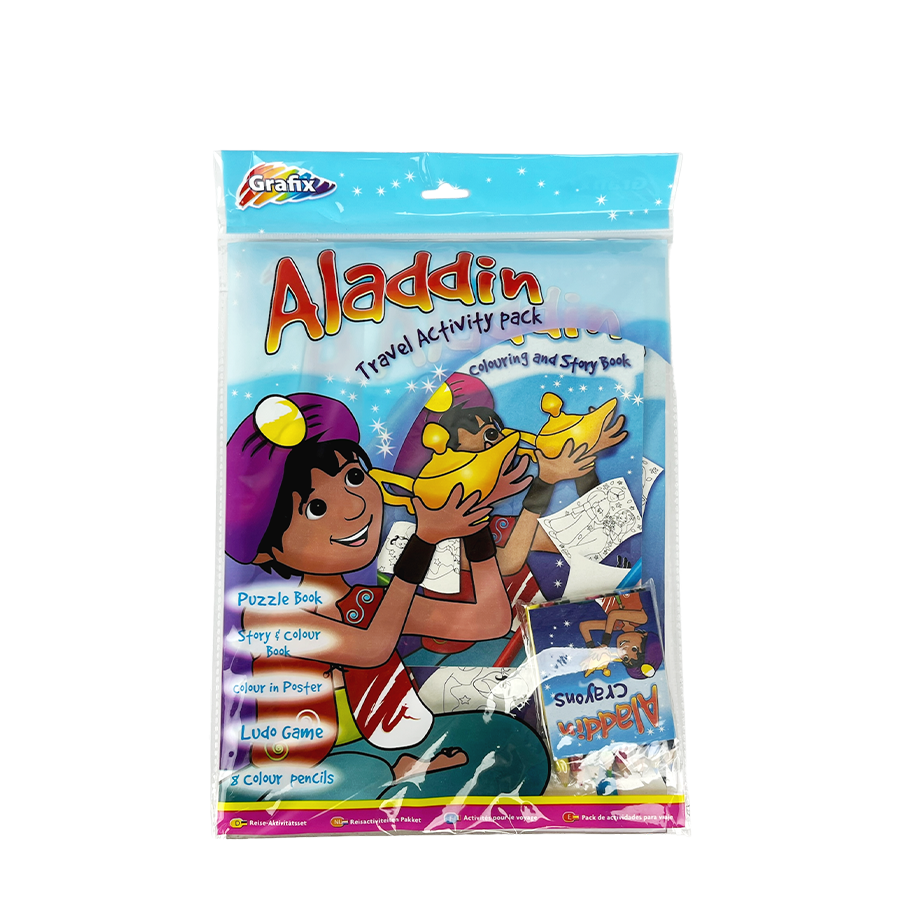 Ensemble de voyage pour enfants Grafix alladin