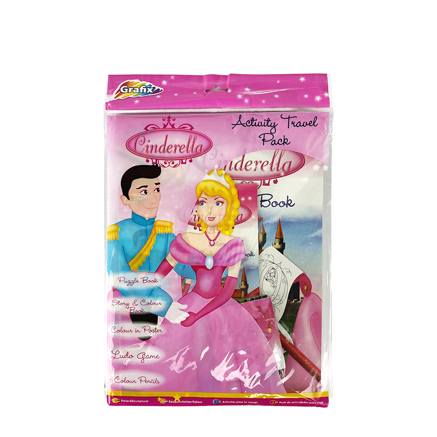Coffret de voyage pour enfants Grafix Cendrillon