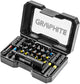 Jeu d'embouts en graphite 23 pièces dans une boîte de rangement - 6480224