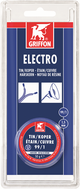 Griffon fil électrique à souder étain cuivre 99 1 âme en résine | blister ø 1,5 mm | 50g - 6312696