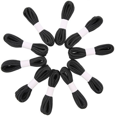Lacets Grisport noirs | noir | 180 cm - 8718191059814 | 10 pièces
